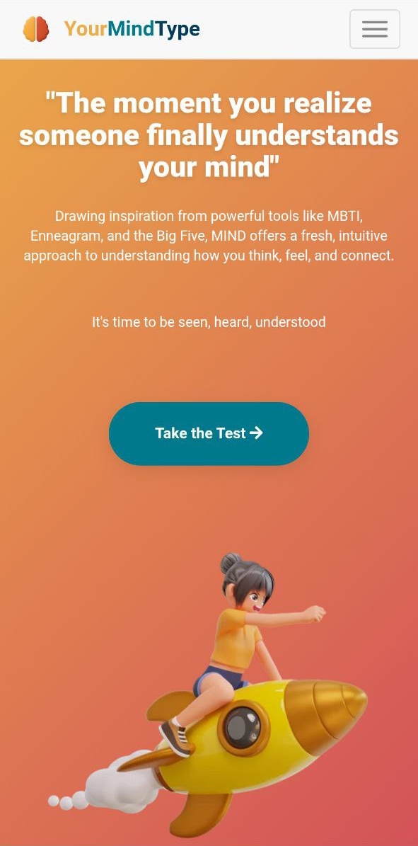yourmindtype homepage